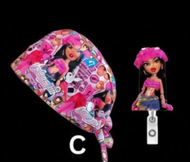 Nurse Hats with matching badge