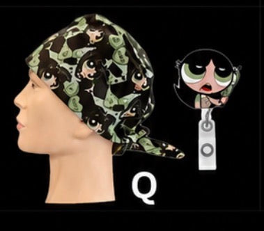 Nurse Hats with matching badge